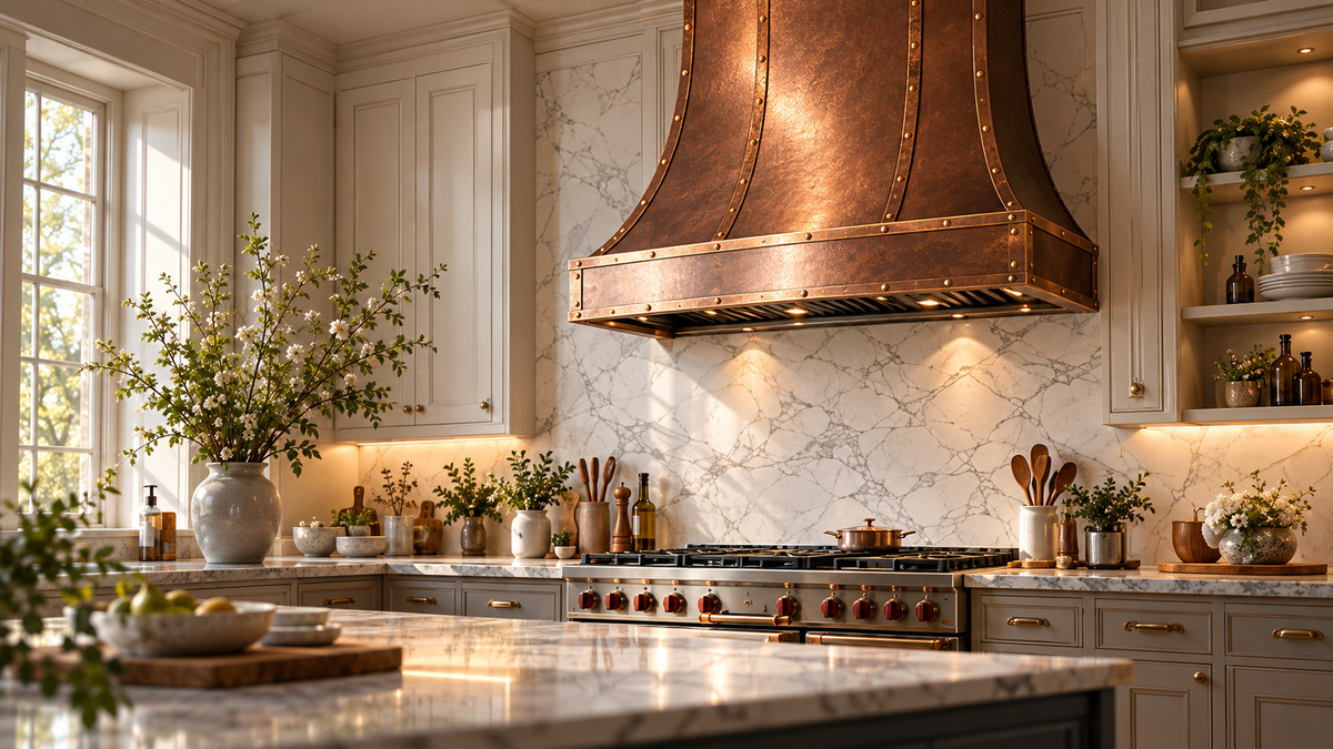 The Role of a Range Hood in Kitchen Decor: