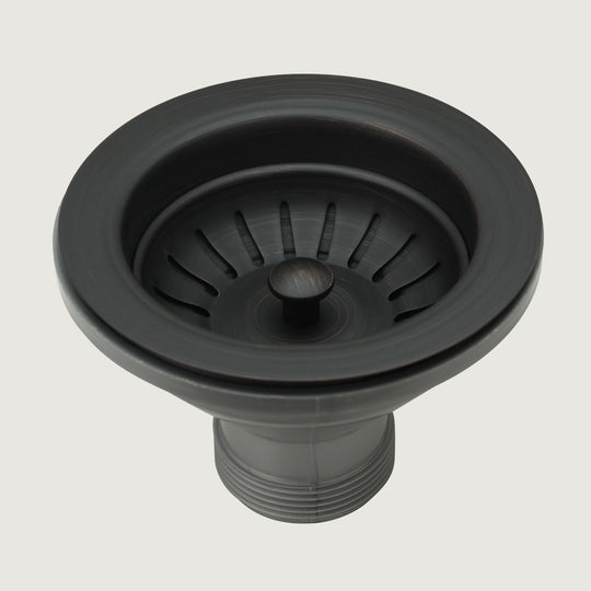 Copper Kitchen Sink Stopper Replacement for 3-1/2 Inch Standard Strainer Drain