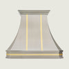 NAUXUS Handcrafted Stainless Steel Range Hood Wall/Island Mount - HSW31RCC