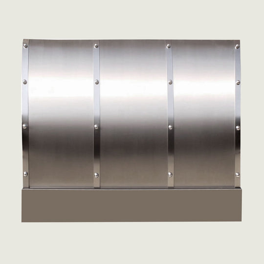 NAUXUS Handcrafted Stainless Steel Range Hood Wall/Island Mount, HSW420B