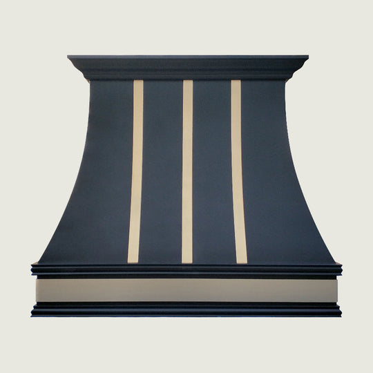 NAUXUS Handcrafted Stainless Steel Range Hood Wall/Island Mount, HSW300T
