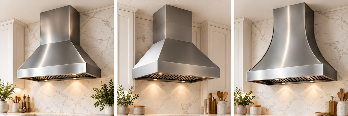 Stainless Steel Range Hoods: Clean, Modern and Timeless