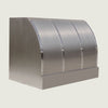 NAUXUS Handcrafted Stainless Steel Range Hood Wall/Island Mount, HSW420B
