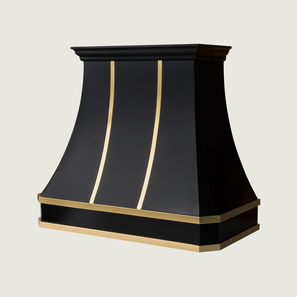 NAUXUS Handcrafted Stainless Steel Range Hood Wall/Island Mount, HSW32RCC