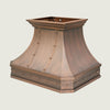 NAUXUS Handcrafted Copper Range Hood Wall/Island Mount,  HCW00PC