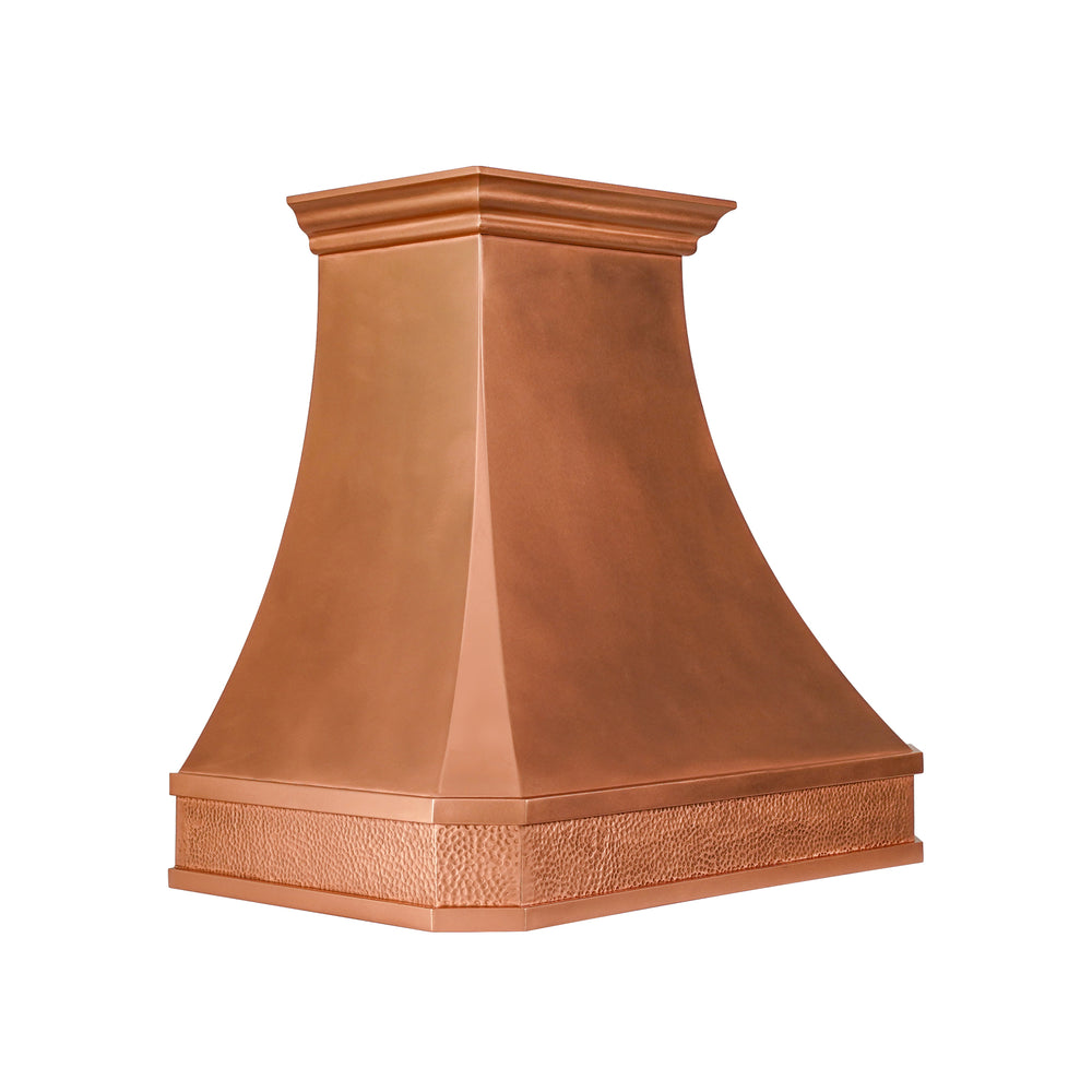 Handmade Copper Range Hood, Oil Rubbed Bronze Stove Vent Hood for Kitchen - HCW00BT