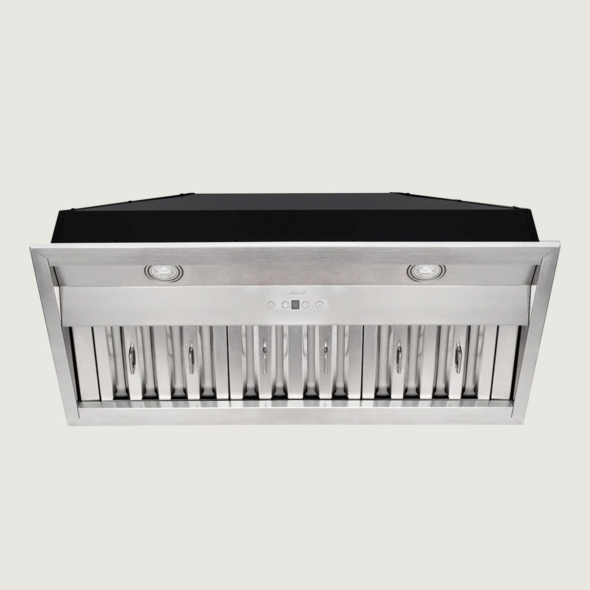 Nauxus 36" Range Hood Insert, Stainless Steel Kitchen Vent Hood with Dimmable LED Lights, 600CFM , NX-E90-36