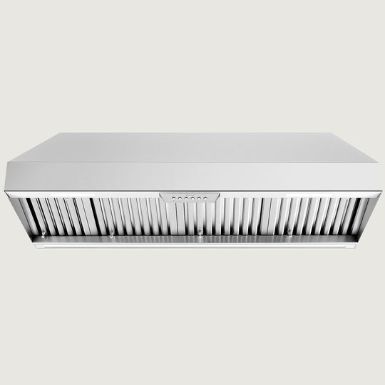 Nauxus 48 Inch Range Hood Insert, 1200 CFM High Power Kitchen Vent with 4 Speeds Ultra-Quiet Operation, Dimmable LED Lighting Dishwasher Safe Filtration System , NX-19IS-48