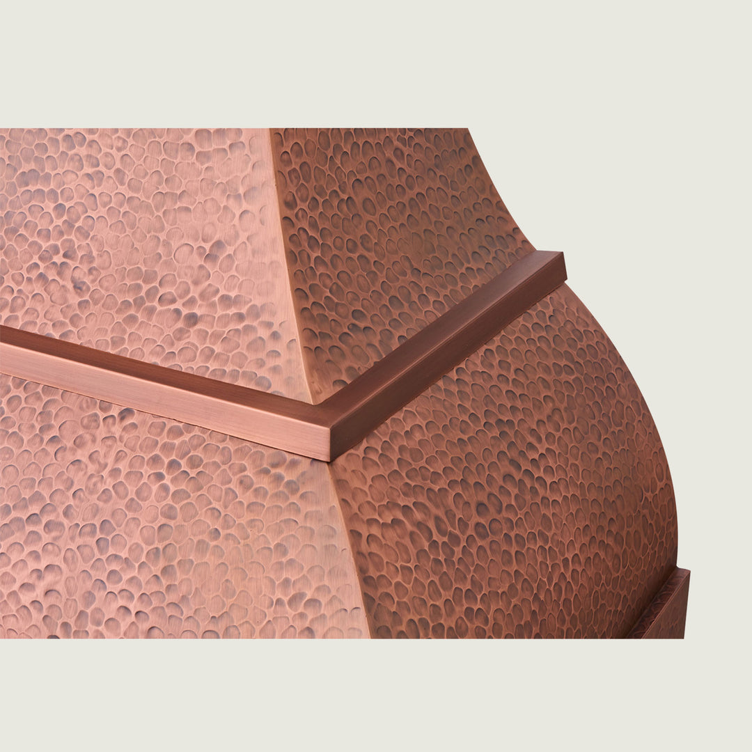 Handmade Copper Range Hood, Oil Rubbed Bronze Stove Vent Hood for Kitchen - HCW21BC - ORB