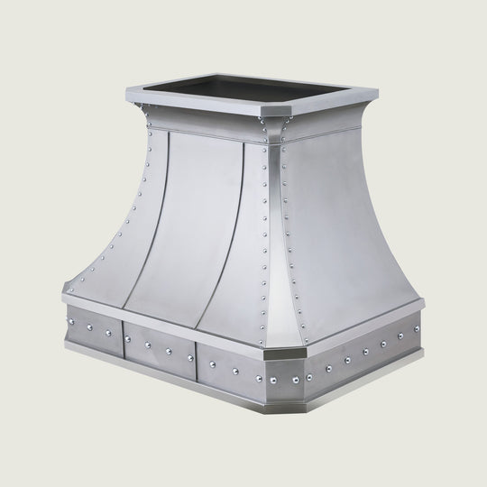 NAUXUS Handcrafted Stainless Steel Range Hood Wall/Island Mount, HSW030C