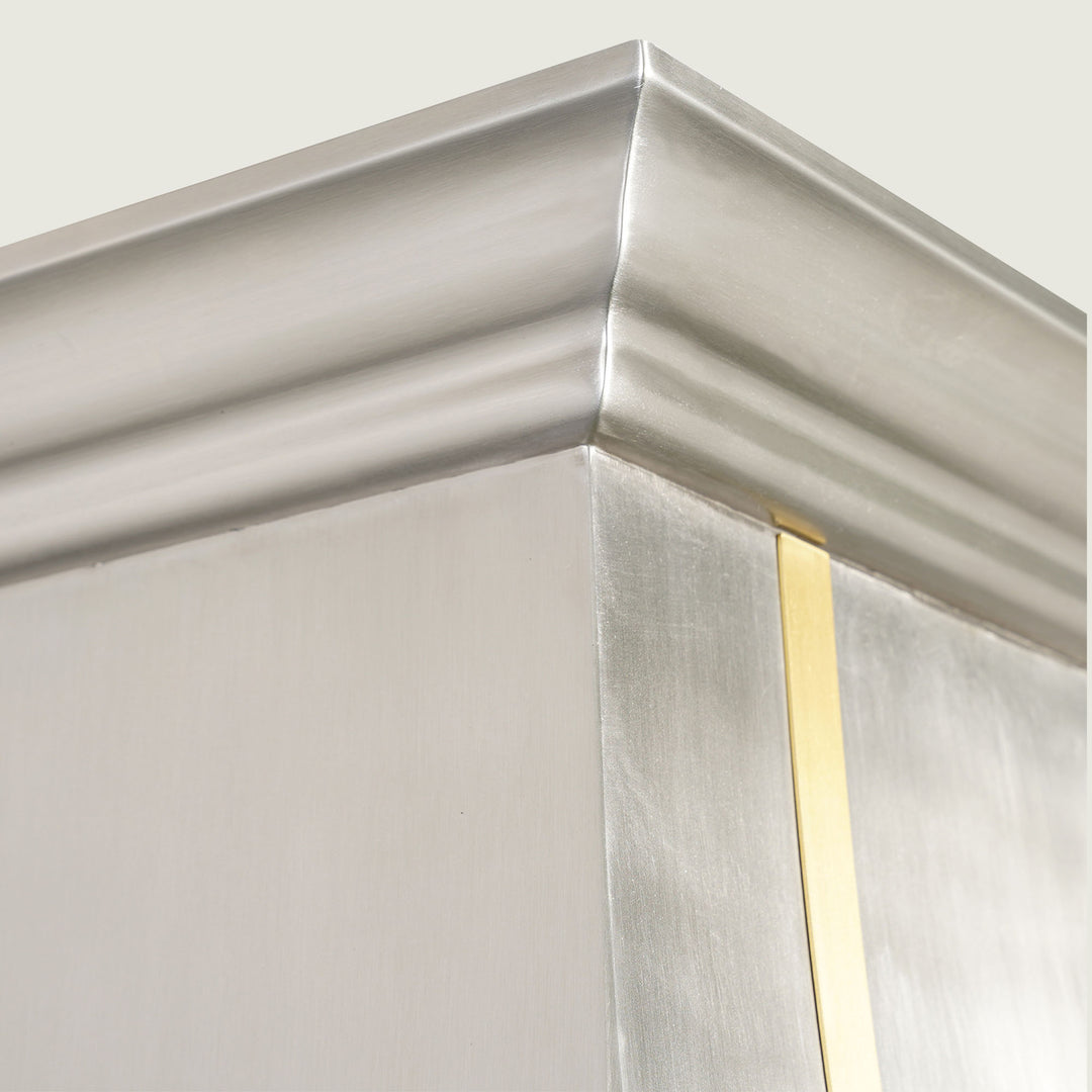 NAUXUS Handcrafted Stainless Steel Range Hood Wall/Island Mount - HSW31RCC