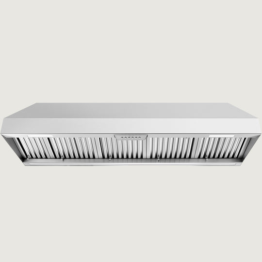 Nauxus 60 Inch Range Hood Insert, 1200 CFM High Power Kitchen Vent with 4 Speeds Ultra-Quiet Operation, Dimmable LED Lighting Dishwasher Safe Filtration System , NX-19IS-60