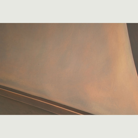 NAUXUS Handcrafted Copper Range Hood Wall/Island Mount,  HCW10T