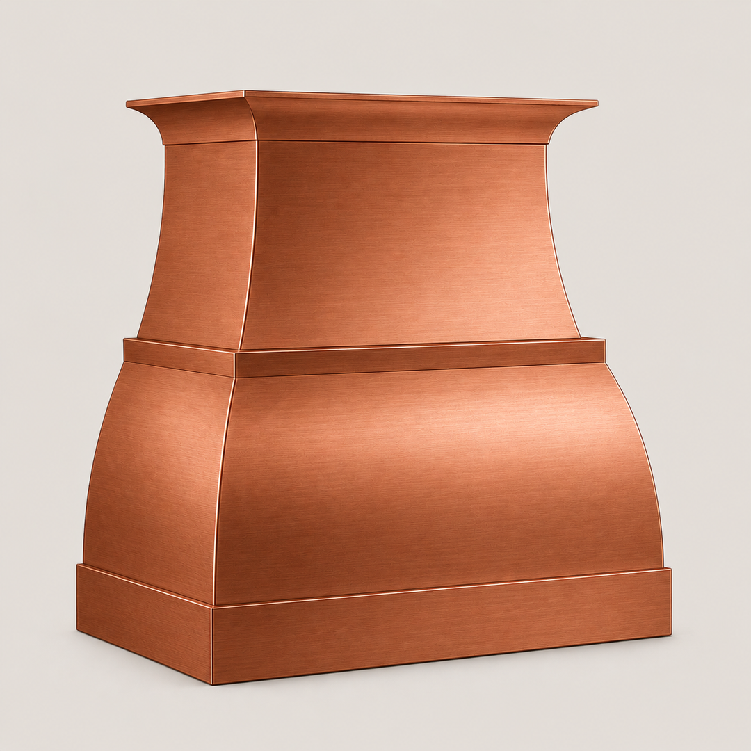 Copper Belled Range Hood - CHBE02