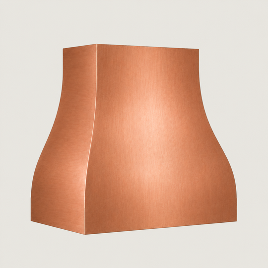 Custom Copper Bell Shape Range Hood - CHBE01