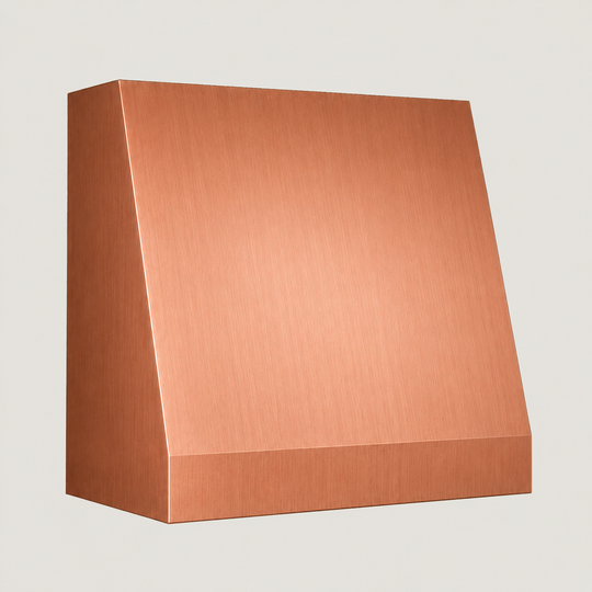 Custom Copper Box Range Hood - CHBX01