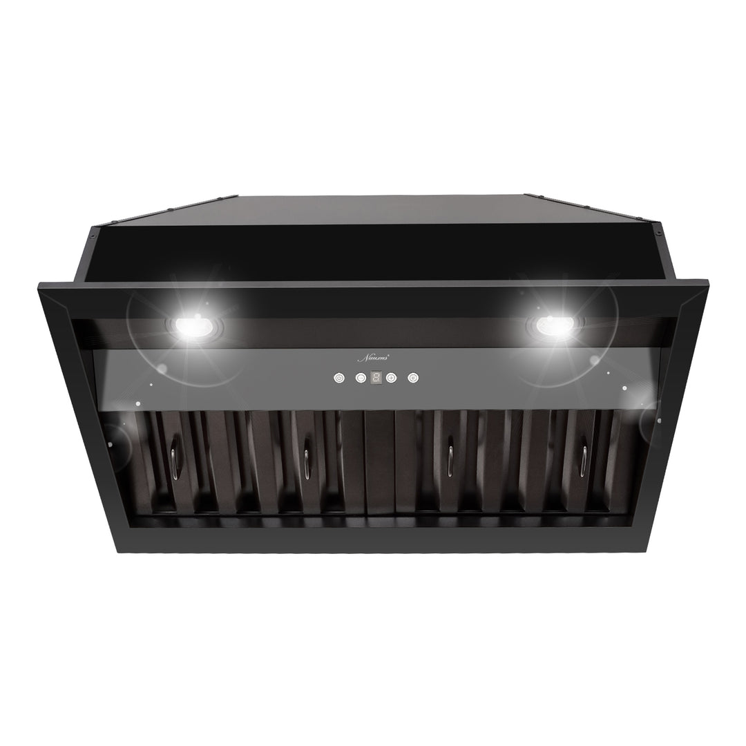 kitchen range hood insert cool light 