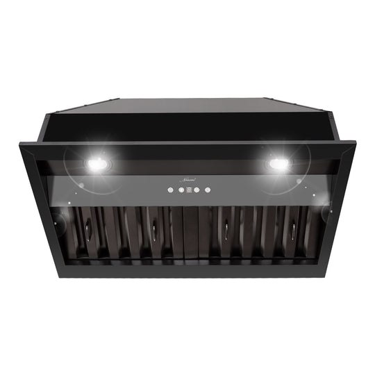 kitchen range hood insert cool light 