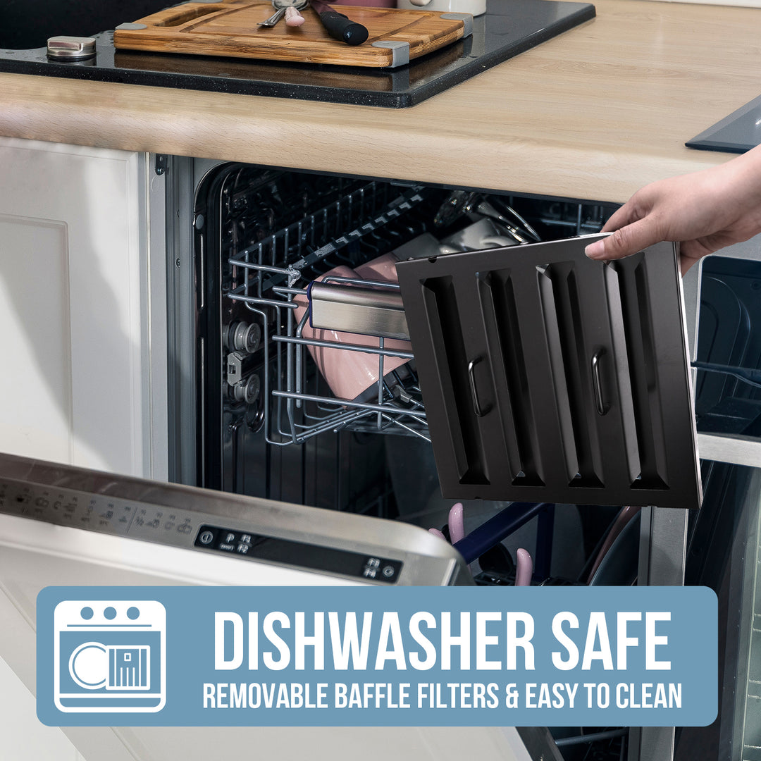 kitchen range hood insert
