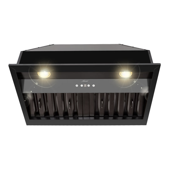  kitchen range hood insert warm light