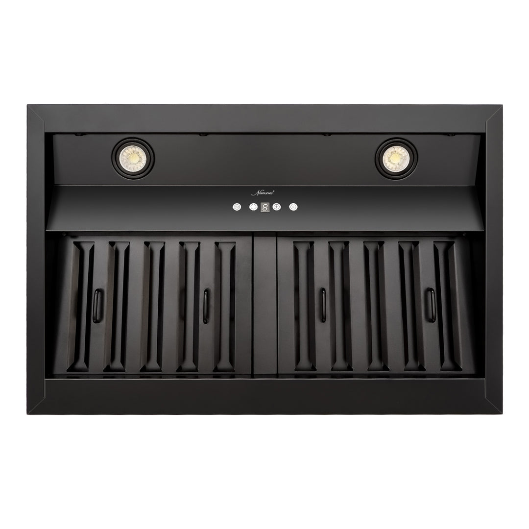 kitchen range hood insert cool light 