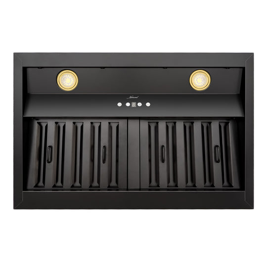  kitchen range hood insert warm light