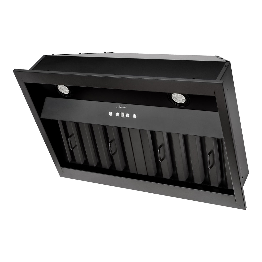 kitchen range hood insert cool light 