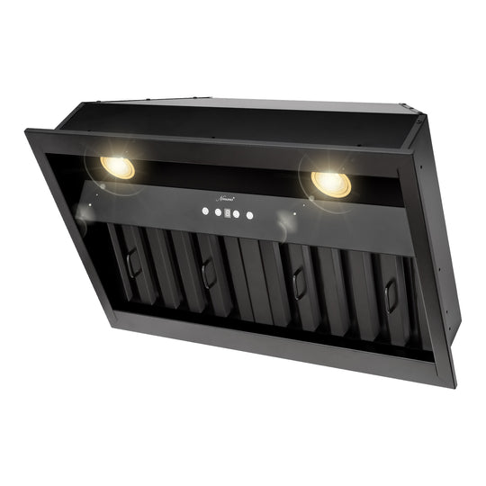  kitchen range hood insert warm light