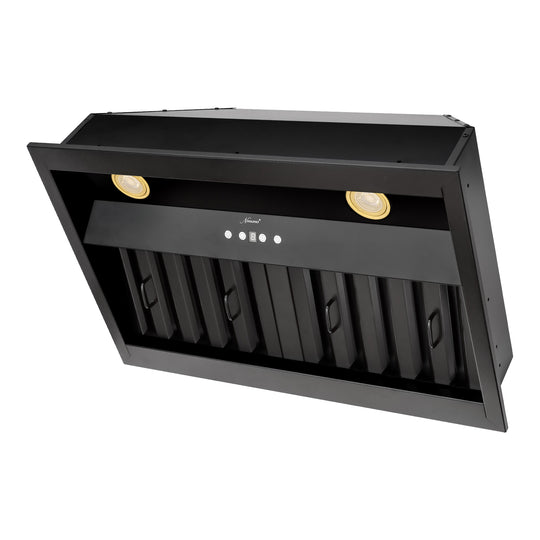  kitchen range hood insert warm light