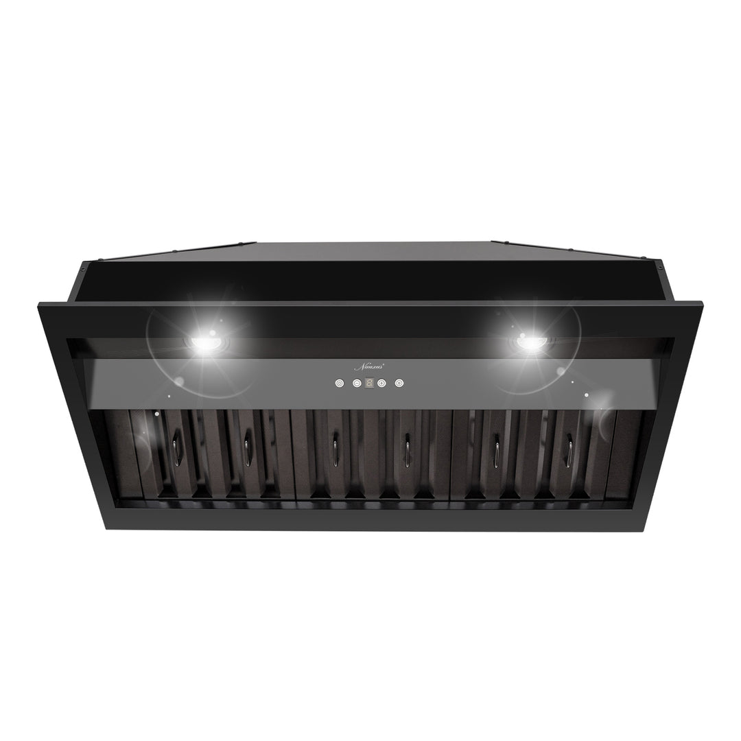kitchen range hood insert cool light