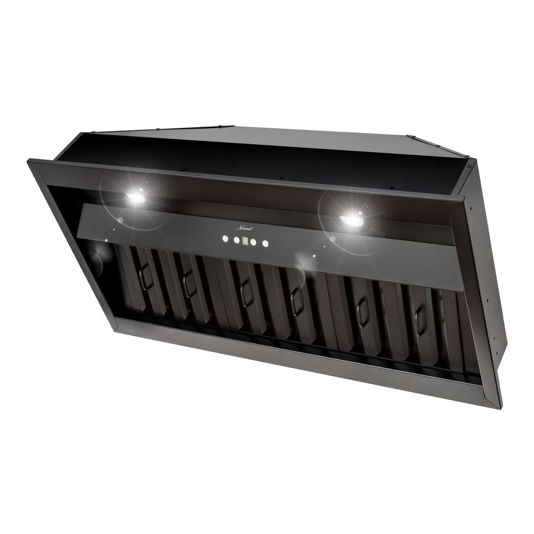 kitchen range hood insert cool light