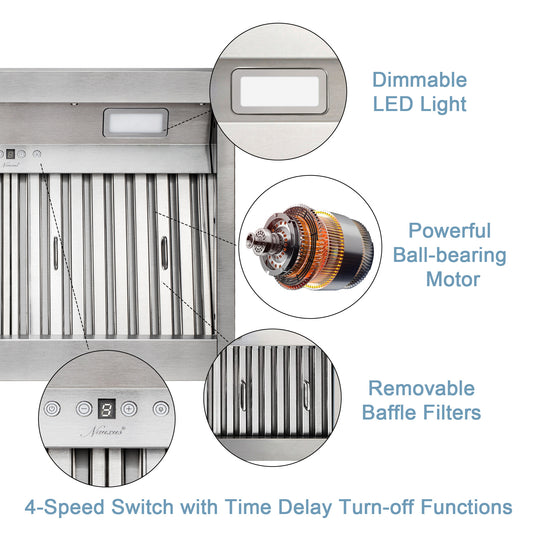 High-Power Range Hood