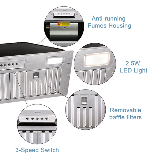 High-Power Range Hood