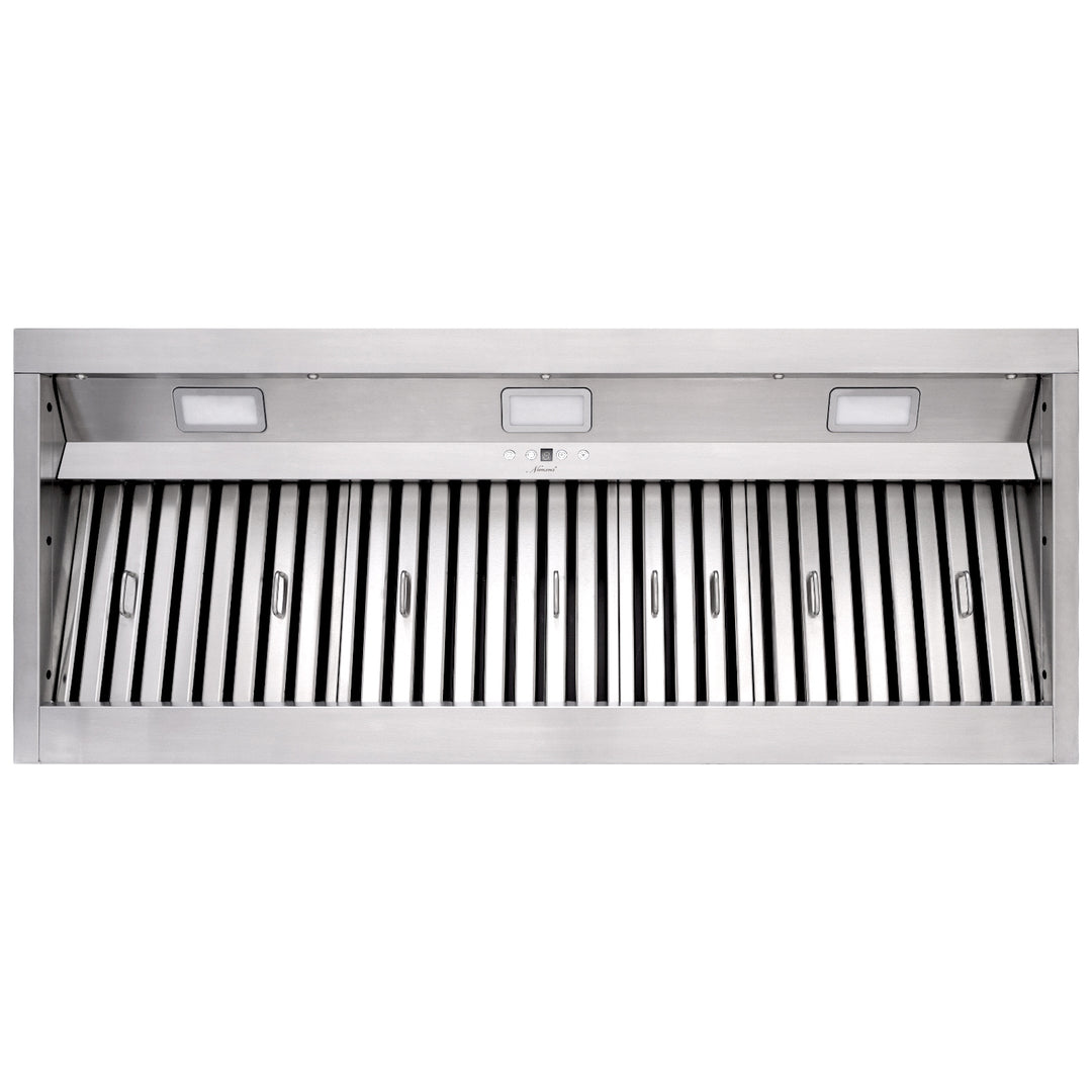 NX-19IL-48 stainless steel range hood inserte