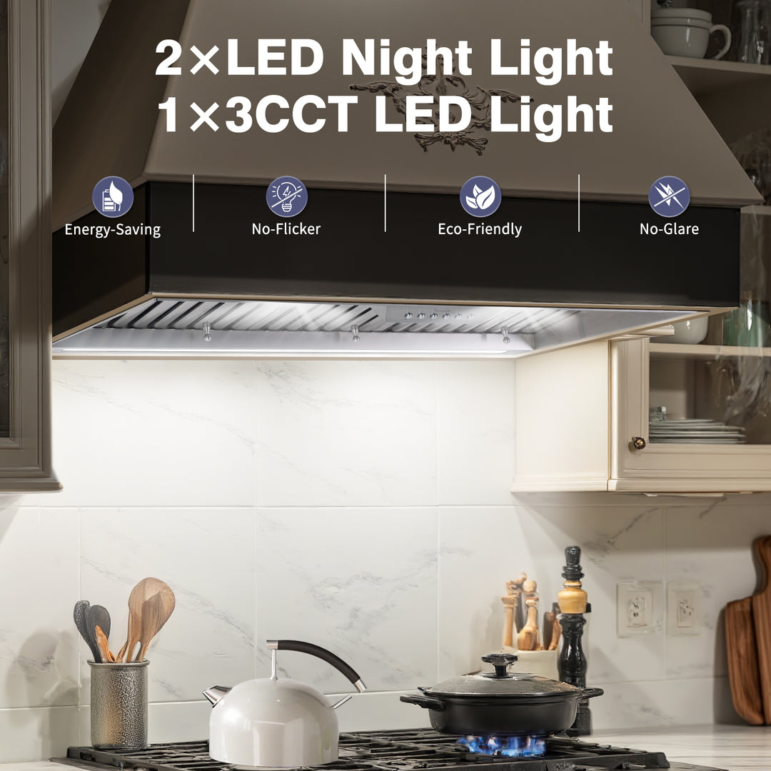 NX-19IS-36_Adjustable Lighting kitchen range hoods
