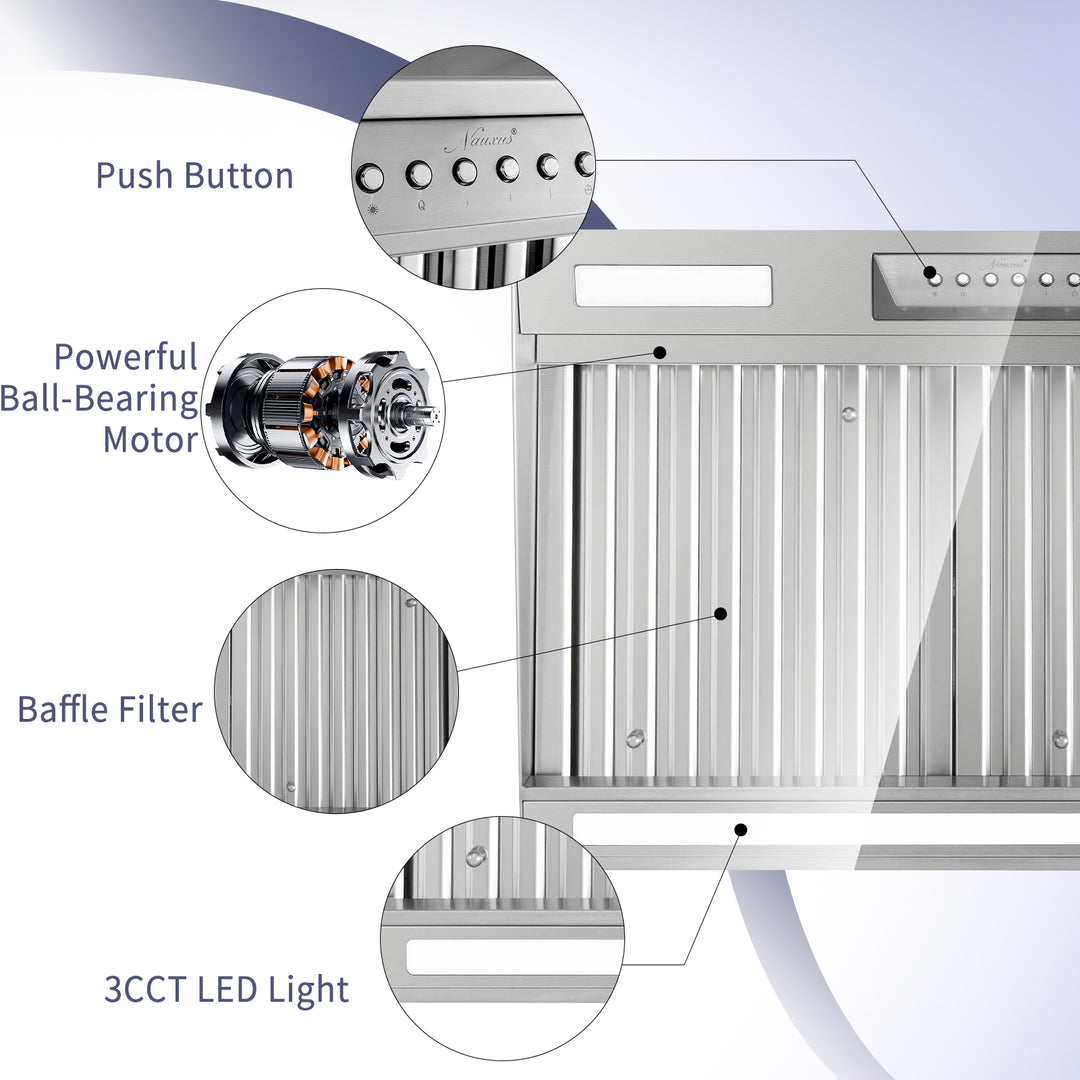 NX-19IS High-Power Range Hood 