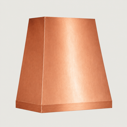 Custom Copper Pyramid Range Hood - CHPR01
