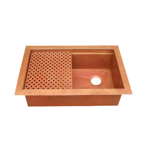 Workstation Large Undermount Kitchen Sink With Drainboard