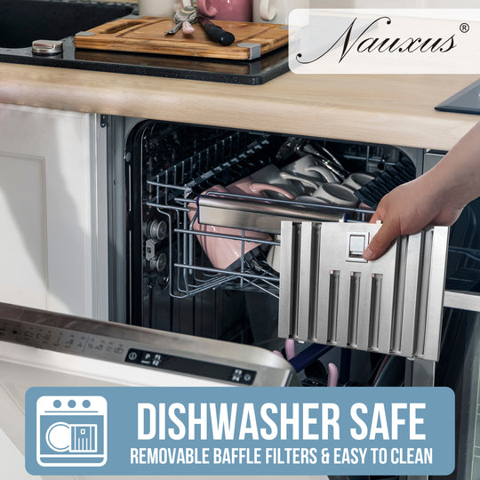 dishwasher safe range hood insert 