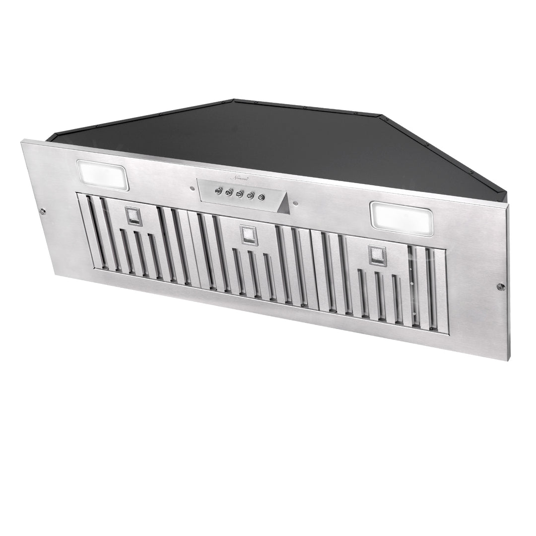 high-power 36 stainless steel range hood 