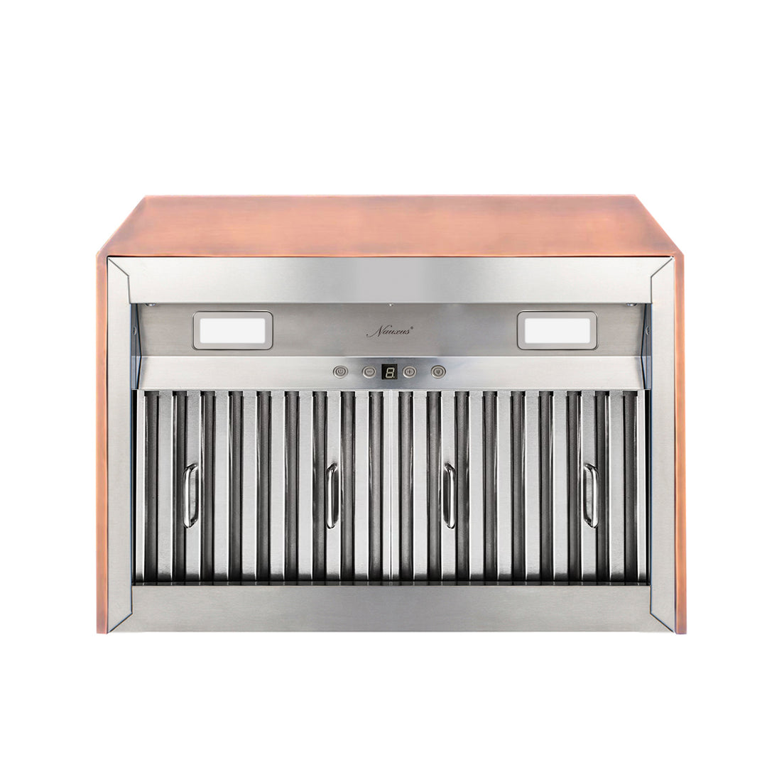 kitchen copper range hood