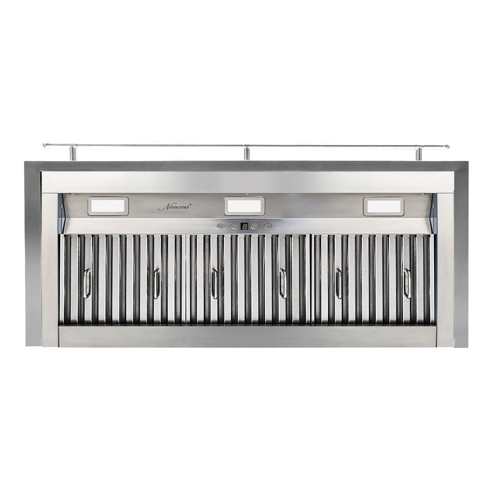 kitchen stainless steel range hood insert