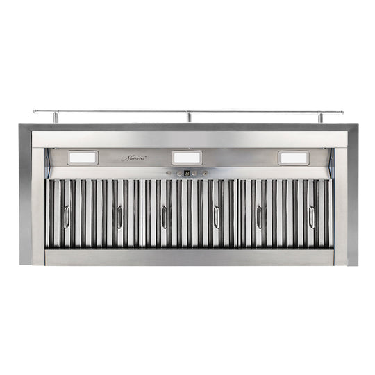 kitchen stainless steel range hood insert