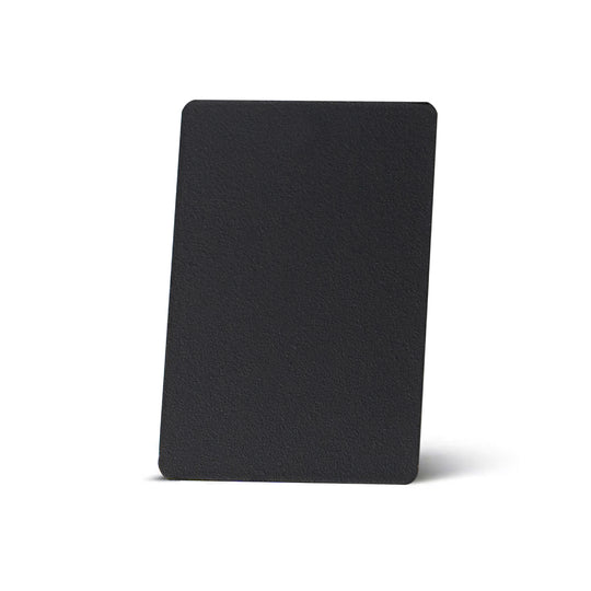 NX-Matte Black, NAUXUS Handmade Copper Range Hood Color (Patina) Sample