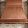 Pyramid Custom Copper Range Hood with Decorative Apron