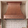 Handmade Copper Range Hood, Oil Rubbed Bronze Stove Vent Hood for Kitchen - HCW00FT