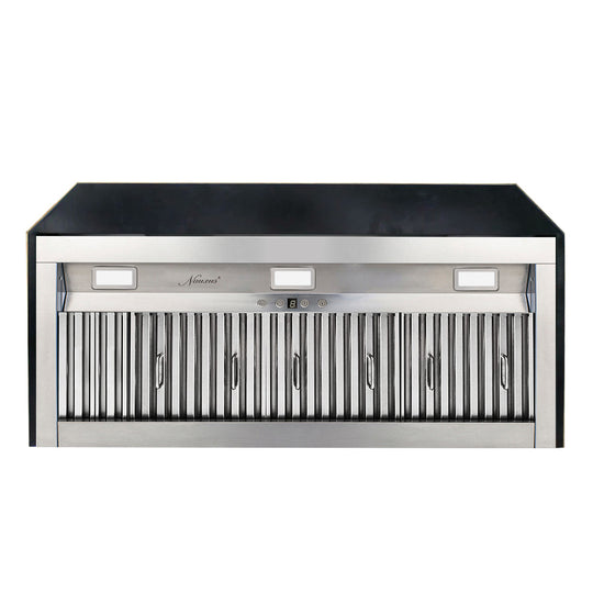stainless steel kitchen range hood insert